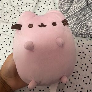 Pusheen Pink Plush Cat Toy - Soft Embroidered Details